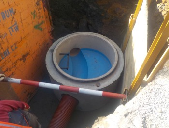 Dno kanalizační šachty, Starý Jičín